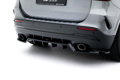 Arriere Splitter (avec une barre verticale) Mercedes-AMG GLA 35 H247 Facelift