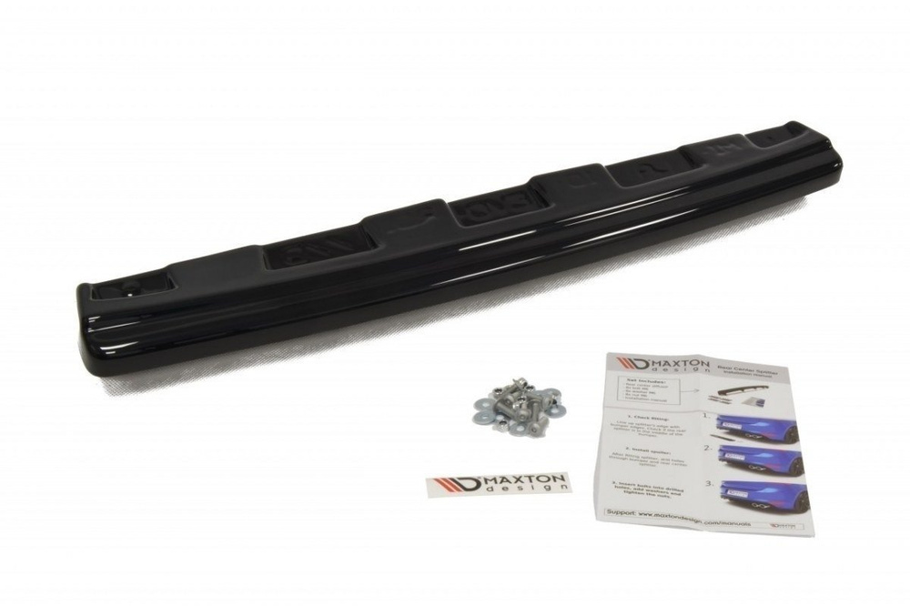 Arriere Splitter Mitsubishi Lancer Evo X (avec barres verticales)
