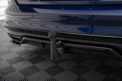 Arriere Splitter (avec une barre verticale) V.2 Audi A4 S-Line B9 Facelift