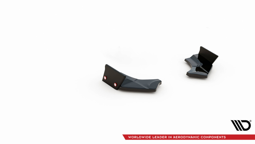 Lames De Pare-Chocs Arrière Latérales V.4 + Ailerons Ford Fiesta ST Mk8