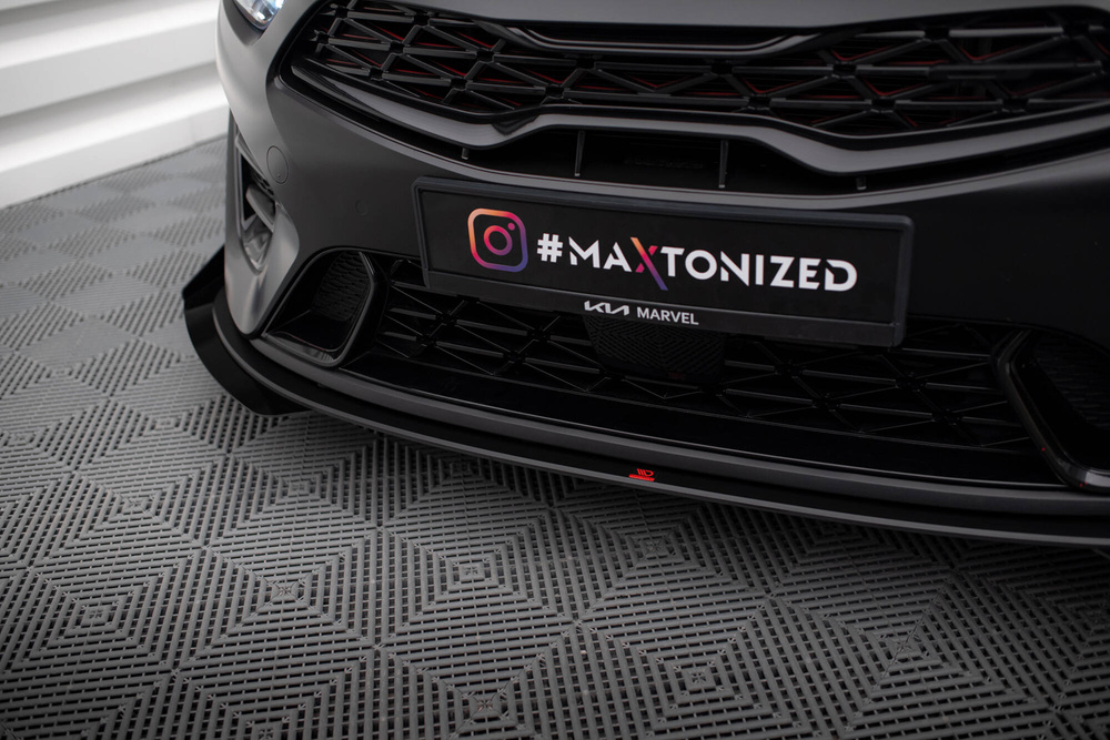 Street Pro Lame Du Pare-Chocs Avant  + Flaps Kia Proceed GT Mk3 Facelift / Ceed GT / GT - Line Mk1 Facelift