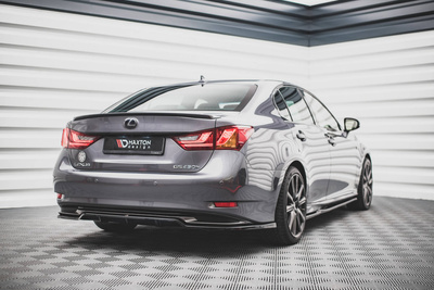 Arriere Splitter (avec une barre verticale) Lexus GS F Sport Hybrid Mk4 (L10)