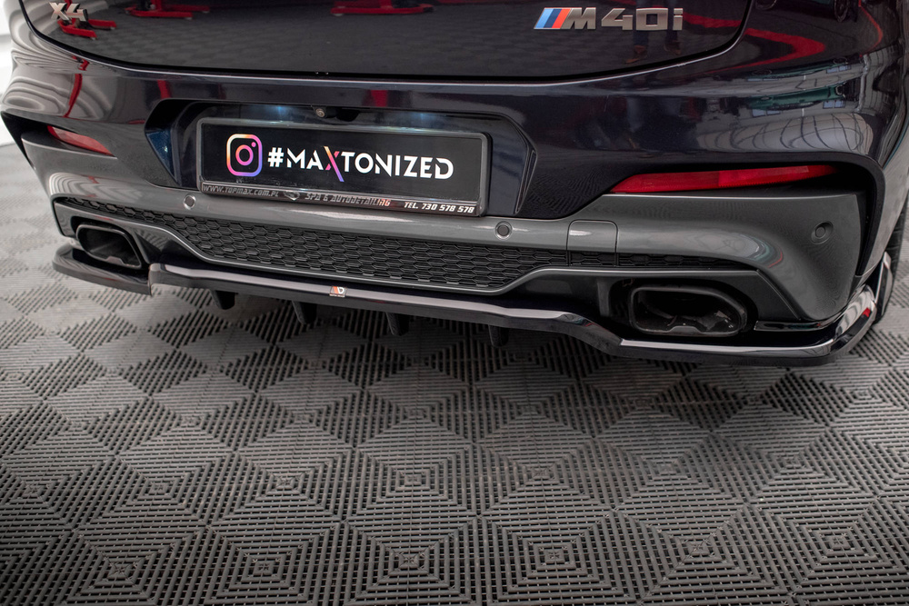 Arriere Splitter (avec une barre verticale) V.2 BMW X4 M40i G02