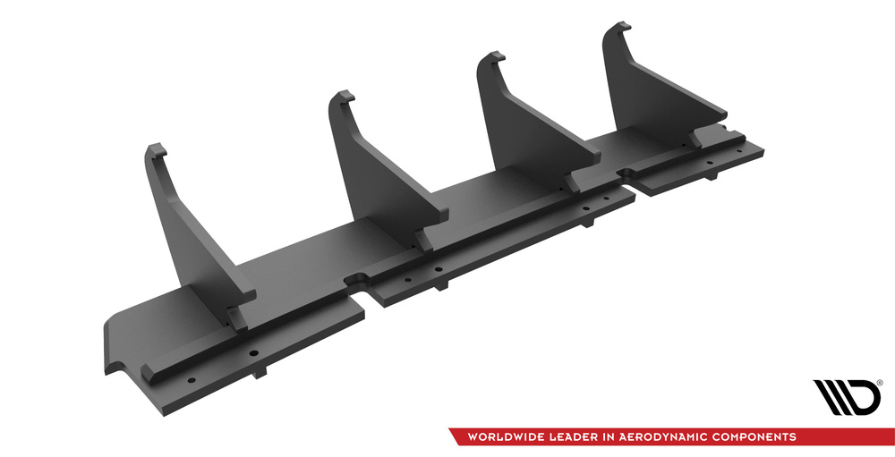 Street Pro Central Diffuseur Arriere Volkswagen Arteon R Sedan / Shooting Brake Mk1 Faceift