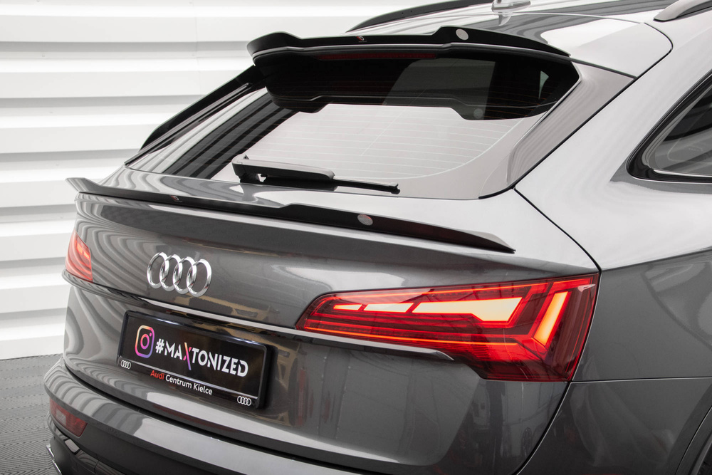 Plus Bas Spoiler Cap Audi SQ5 / Q5 S-Line Sportback Mk2 Facelift