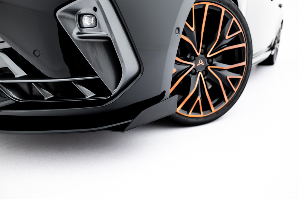 Street Pro Lame Du Pare-Chocs Avant + Flaps Cupra Leon ST / Hatchback Mk1 Facelift