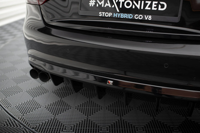 Diffuseur Arrière Complet Audi A5 Coupe / Cabrio S-Line 8T (Version double échappement simple face)