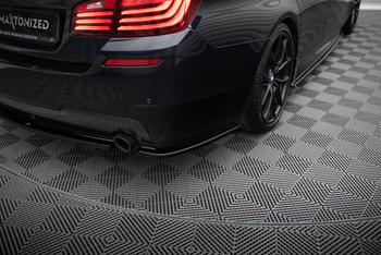 Lames De Pare-Chocs Arrière Latérales BMW 5 M-Pack Sedan /Touring F10/F11 (avec deux extrémités d'échappement simples)