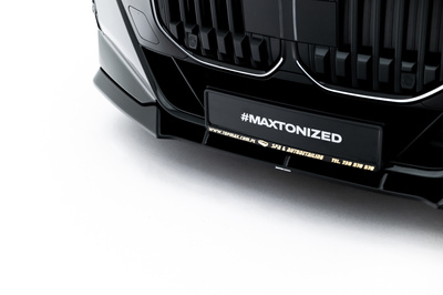 Lame Du Pare-Chocs Avant V.4 BMW 7 M-Pack / M760e / i7 M-Pack G70