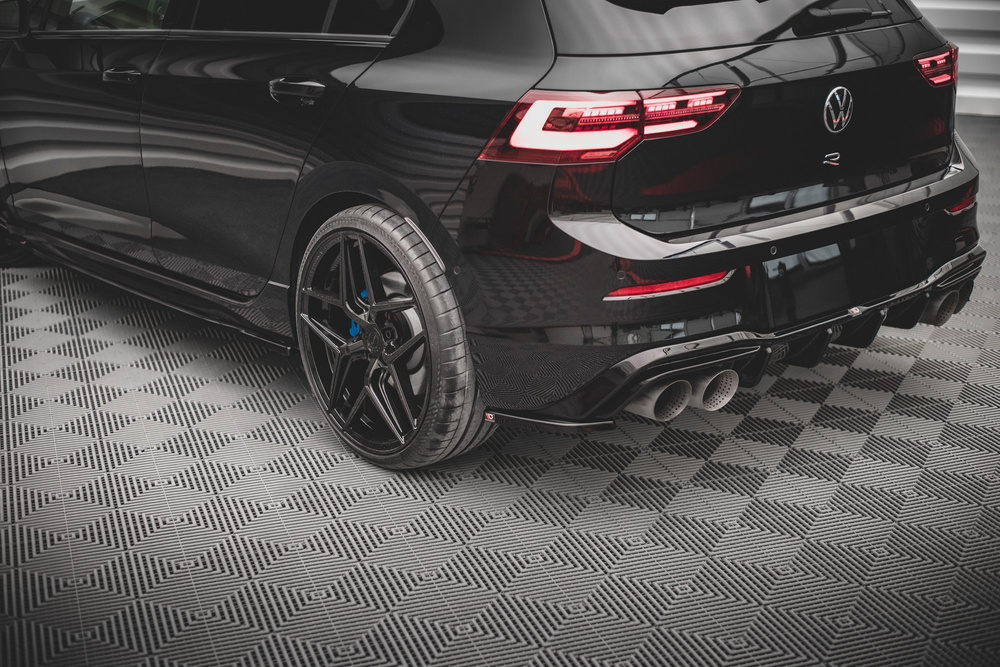 Lames De Pare-Chocs Arrière Latérales V.4  Volkswagen Golf R Mk8