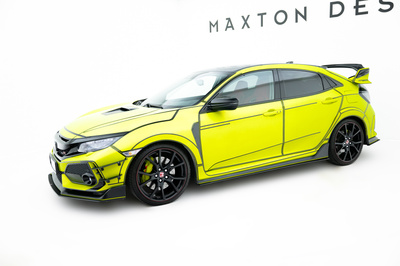 Street Pro Rajouts Des Bas De Caisse V.2 Honda Civic Type-R Mk10 / Mk10 Facelift