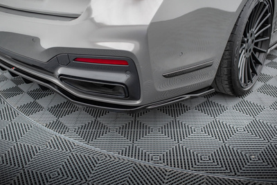 Arriere Splitter (avec une barre verticale) V.2 BMW 7 M-Pack G11 / G12 Facelift