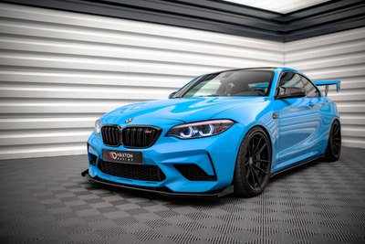 Street Pro Lame Du Pare-Chocs Avant V.1 + Flaps BMW M2 Competition F87