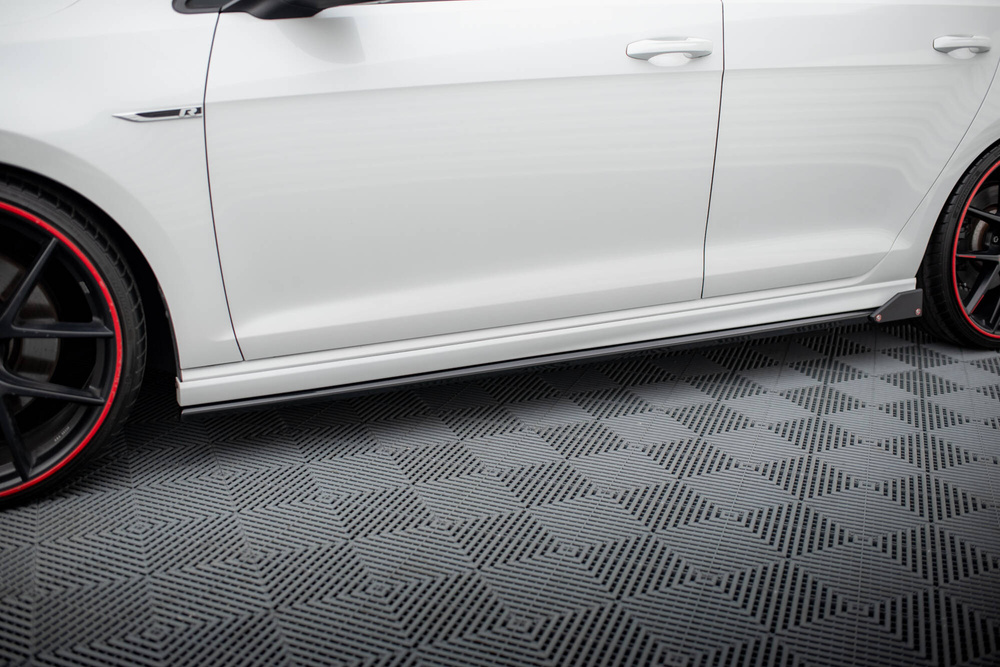 Rajouts Des Bas De Caisse V.3 + Ailerons Volkswagen Golf R / R-Line Mk7