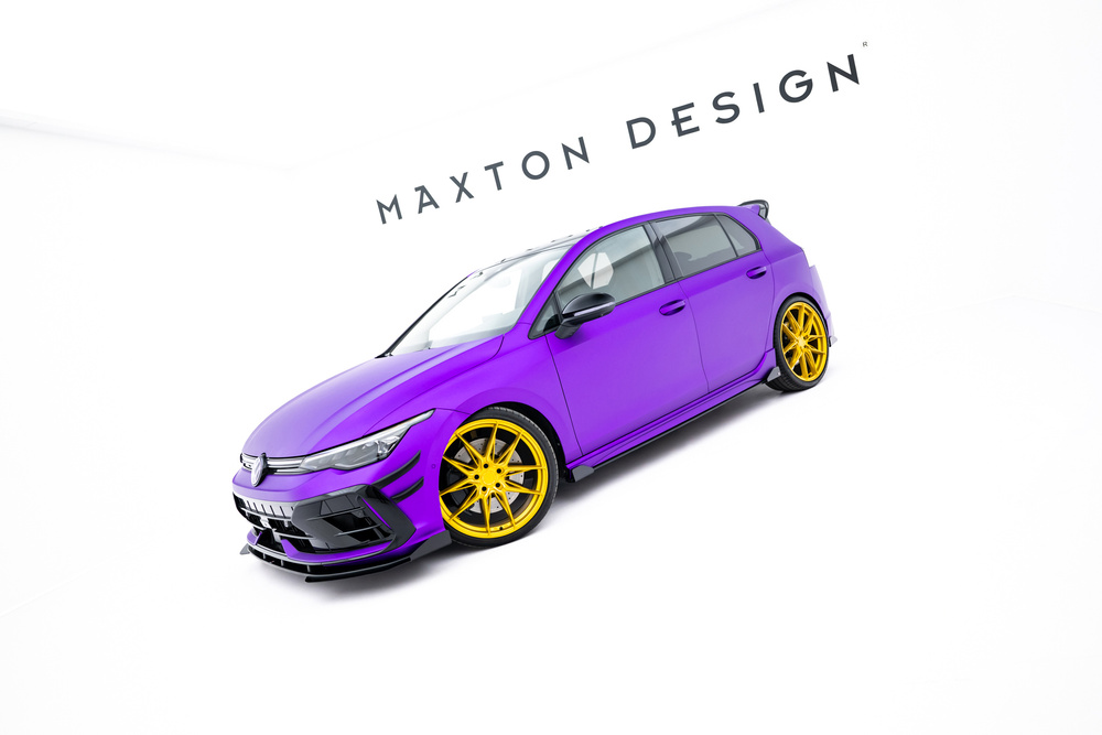 Street Pro Rajouts Des Bas De Caisse + Flaps Volkswagen Golf R Mk8 / Mk8 Facelift