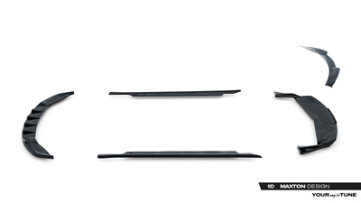 Ensemble Diffuseur Tesla Model S Plaid Mk1 Facelift