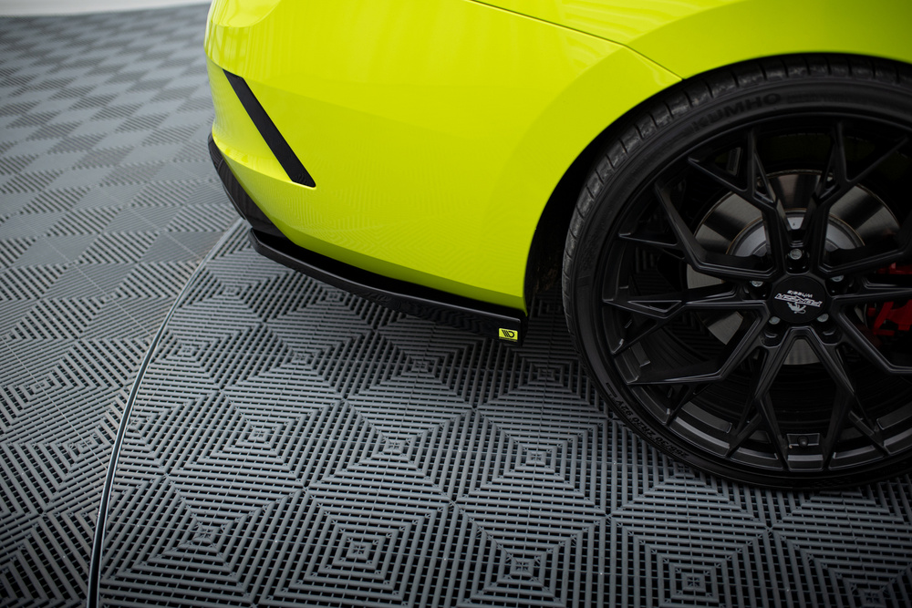 Lames De Pare-Chocs Arrière Latérales V.2 Skoda Octavia RS Combi / Liftback Mk4 / Mk4 Facelift