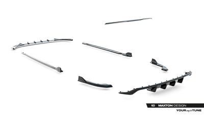 Ensemble Diffuseur Volkswagen Golf R Variant Mk8 Facelift