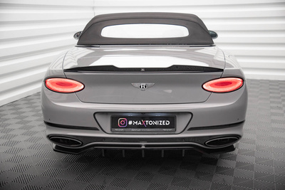 Arriere Splitter (avec une barre verticale) Bentley Continental Convertible GT Mk3