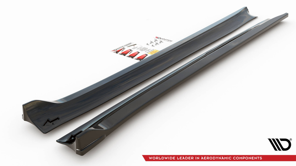 Rajouts Des Bas De Caisse V.3 Tesla Model 3 Performance Mk1 Facelift 