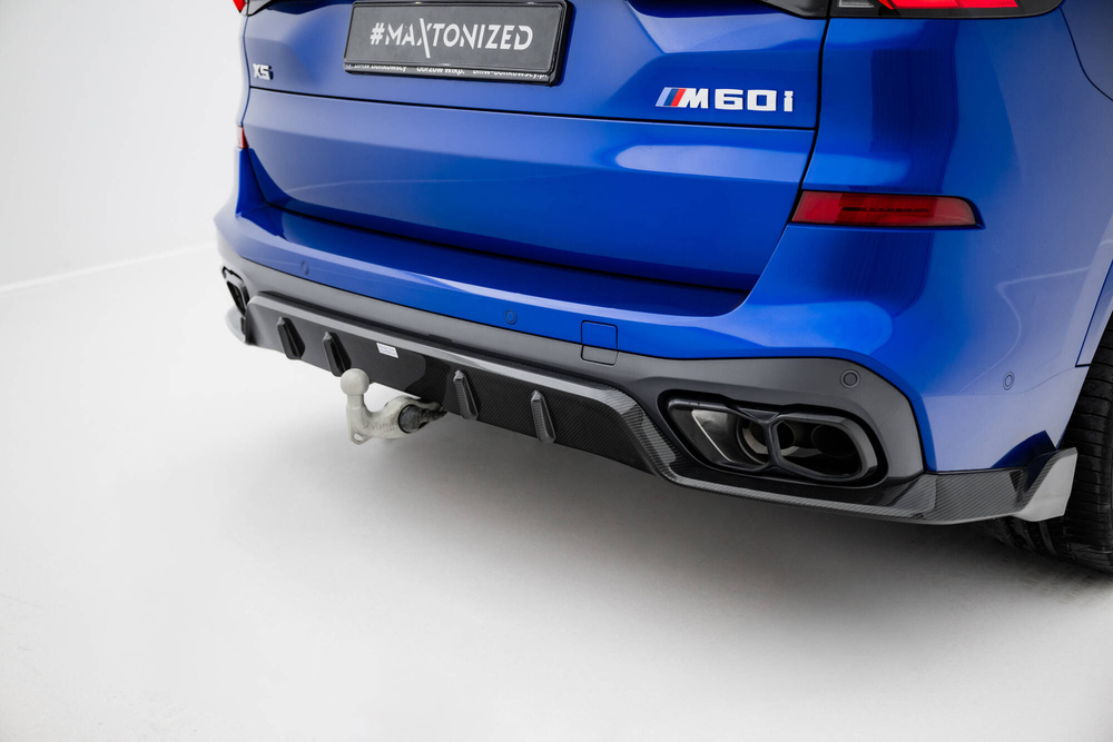 Fibre de Carbone Diffuseur Arrière BMW X5 M-Pack G05 Facelift
