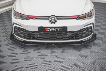 Street Pro Lame Du Pare-Chocs Avant + Flaps Volkswagen Golf GTI / GTE / GTD / R-Line Mk8