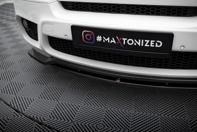 Lame du pare-chocs avant / Splitter  BMW X5 E70 Facelift M-pack