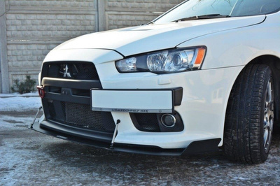 SPORT LAME DU PARE-CHOCS AVANT V.1 Mitsubishi Lancer Evo X