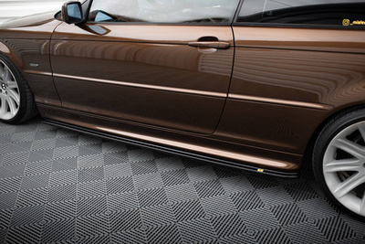 RAJOUTS DES BAS DE CAISSE POUR V.1 BMW 3 E46 MPACK COUPE