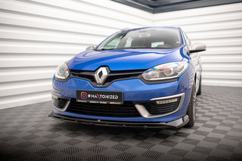 Lame Du Pare-Chocs Avant Renault Megane GT Line Grandtour Mk3 Facelift