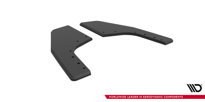 Street Pro Lame Du Pare Chocs Arriere V.2 Volkswagen Golf R Mk8 / Mk8 Facelift