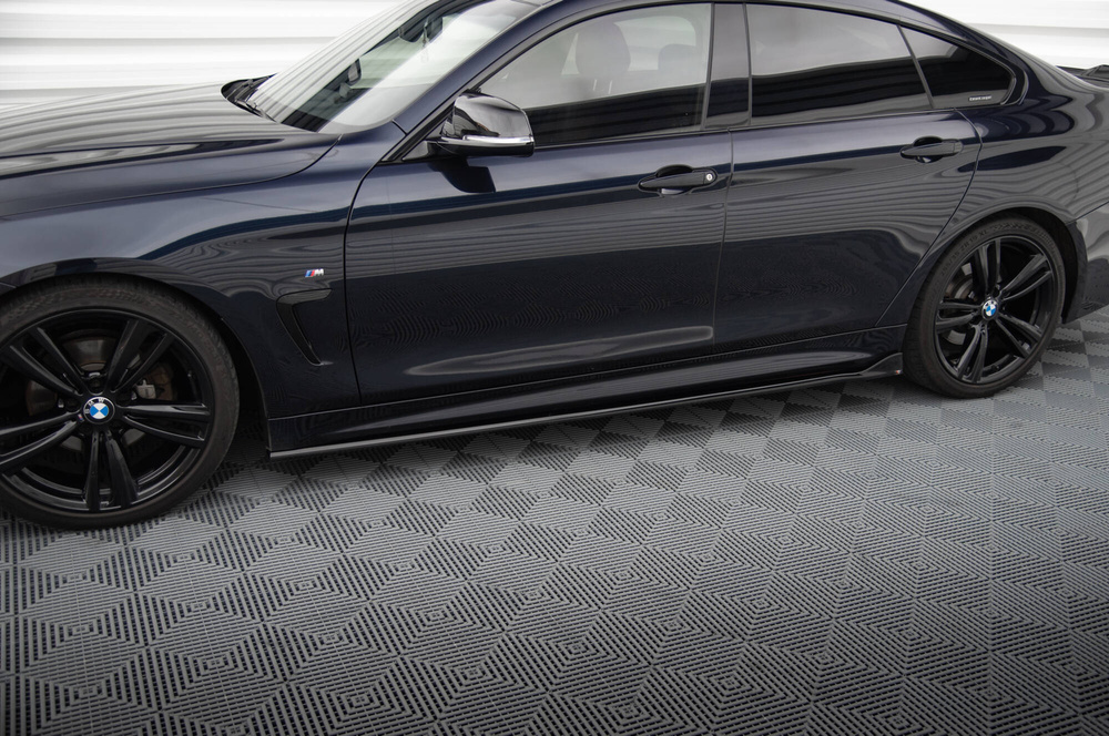 Rajouts Des Bas De Caisse V.3 BMW 4 Coupe / Gran Coupe / Cabrio M-Pack F32 / F36 / F33