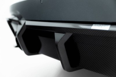 Fibre de Carbone Diffuseur Arrière Audi RS6 C8 (version without towbar)