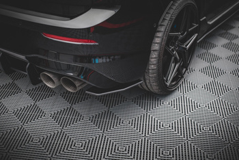 Street Pro Lame Du Pare Chocs Arriere V.1 Volkswagen Golf R Mk8 / Mk8 Facelift