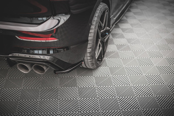 Lames De Pare-Chocs Arrière Latérales V.4  Volkswagen Golf R Mk8