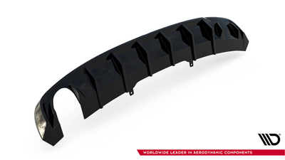 Diffuseur Arrière Complet V.1 Audi A4 S-line B9 (Version avec embouts d'échappement simples d'un côté)