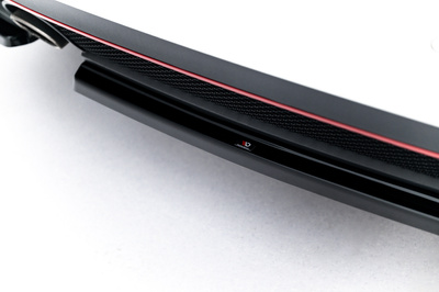 Arriere Splitter (AVEC UNE BARRE VERTICALE) MERCEDES-BENZ W176 AMG-LINE AVANT FACELIFT