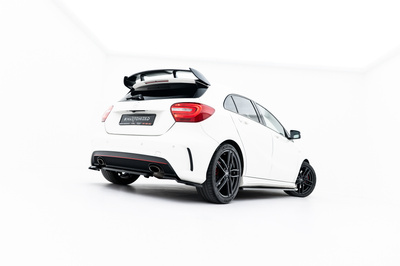Arriere Splitter (AVEC UNE BARRE VERTICALE) MERCEDES-BENZ W176 AMG-LINE AVANT FACELIFT