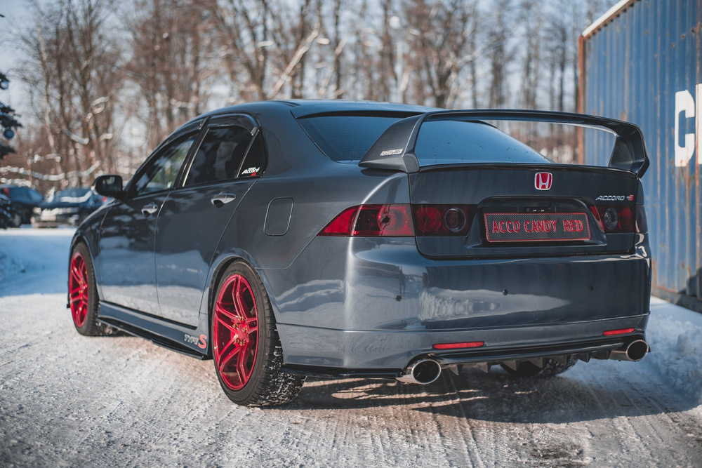 Lames De Pare-Chocs Arrière Latérales V.2 Honda Accord Mk7 Type-S