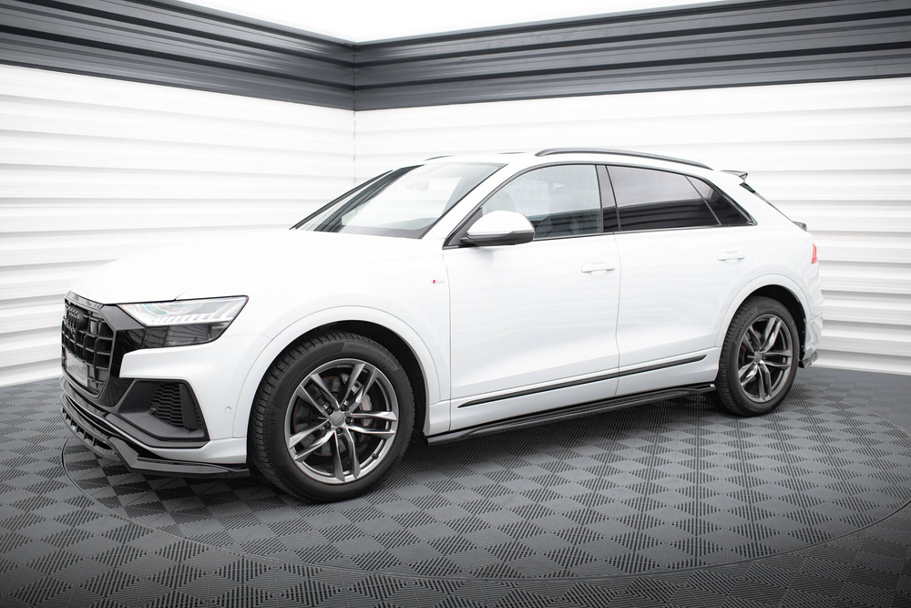 Rajouts Des Bas De Caisse V.2 Audi Q8 / Q8 S-line / SQ8 Mk1 / Mk1 Facelift
