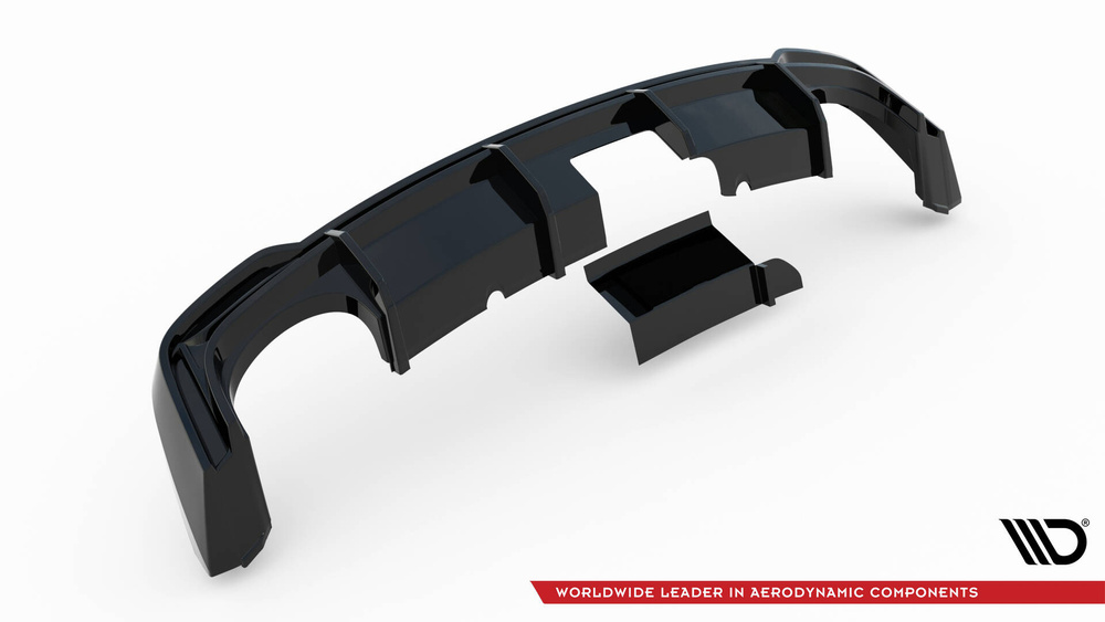 Diffuseur Arrière Complet Audi RS6 C8 / C8 Facelift (Version avec attelage)