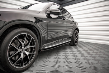 Rajouts Des Bas De Caisse V.1 Mercedes-Benz GLC Coupe AMG-Line C253 Facelift