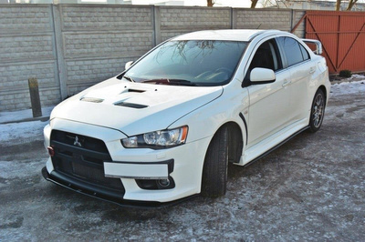 LAME DU PARE-CHOCS AVANT V.1 Mitsubishi Lancer Evo X