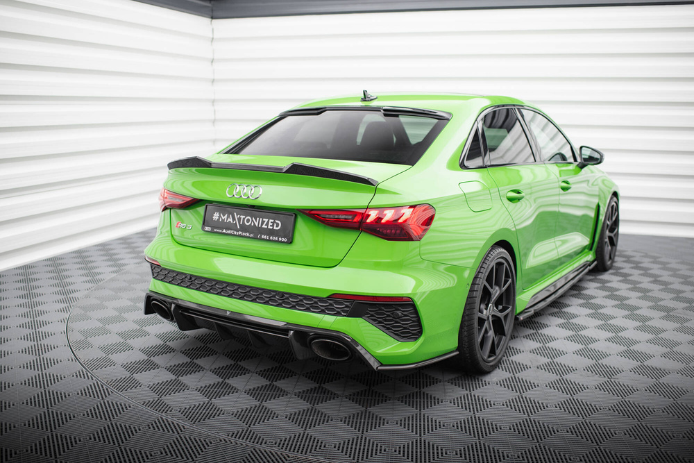 Prepreg Carbon Fiber Becquet de hayon Audi RS3 / S3 / A3 S-Line / Standard Sedan 8Y