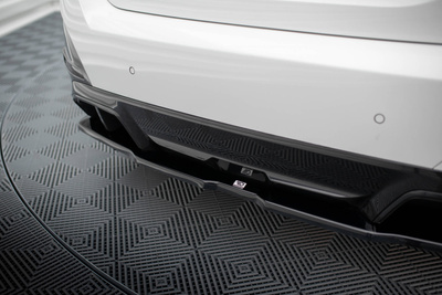 Arriere Splitter (avec une barre verticale) V.2 BMW i4 M-Pack G26