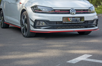 LAME DU PARE-CHOCS AVANT / SPLITTER V.2 Volkswagen Polo GTI / R-line Mk6