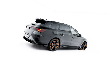 Street Pro Rajouts Des Bas De Caisse + Flaps Cupra Leon ST / Hatchback Aero Mk1 / Mk1 Facelift