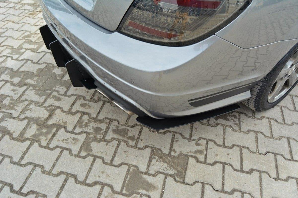Mercedes-Benz C Sedan / Estate AMG-Line W204 / S204 DIFFUSEUR ARRIERE & LAME DU PARE CHOCS ARRIERE