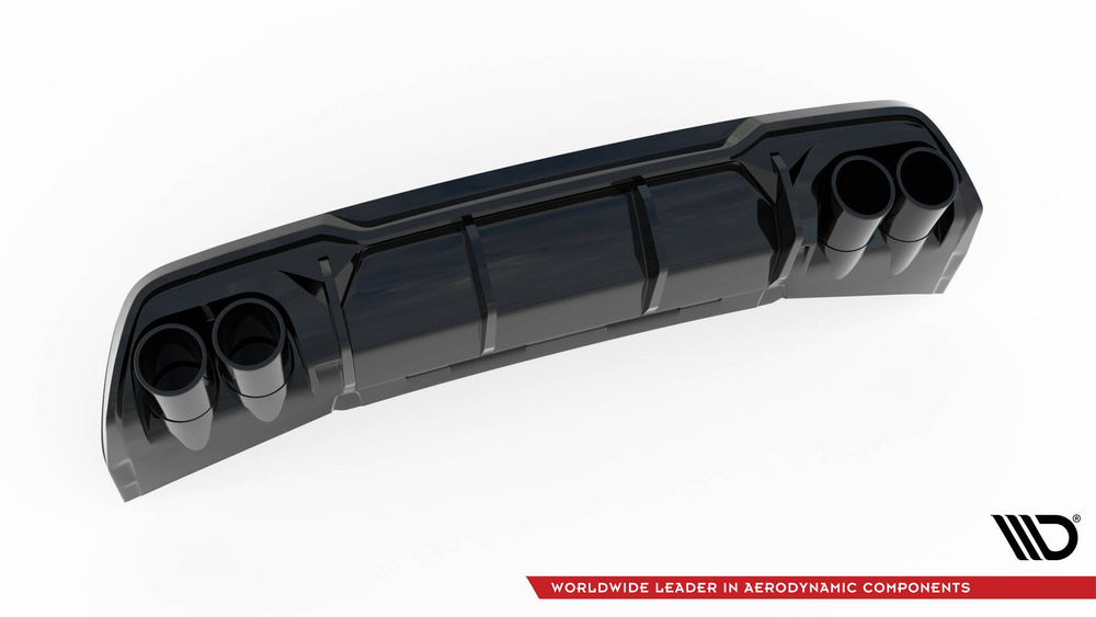 Rajout Du Pare-Chocs Arriere V.3 + Faux Pot D'échappement Cupra Formentor Mk1