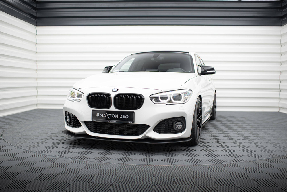Street Pro Lame Du Pare-Chocs Avant V.3 BMW 1 F20 M-Pack Facelift / M140i